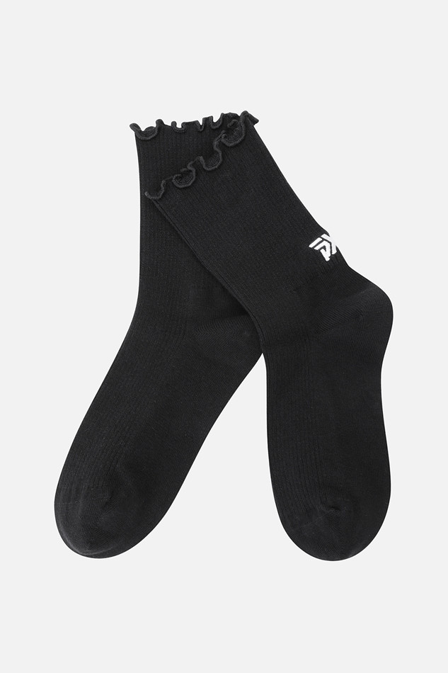 WOMEN FRILL BAND MID SOCKS