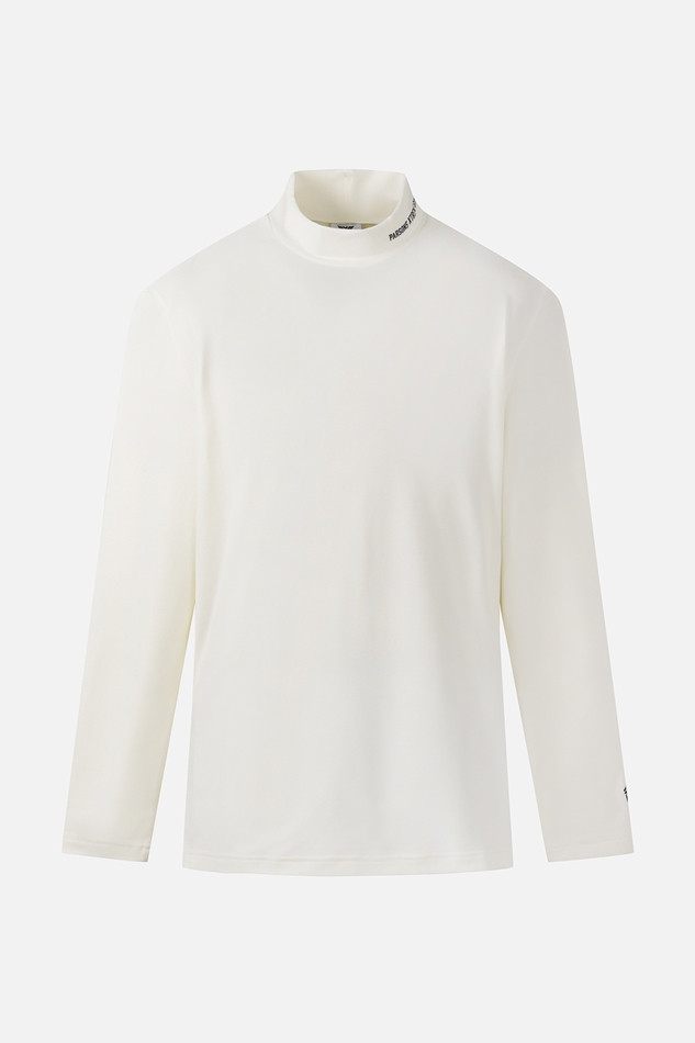 MEN BRUSHED BASELAYER LONG SLEEVE PKFPM111201 WHITE 상품 이미지