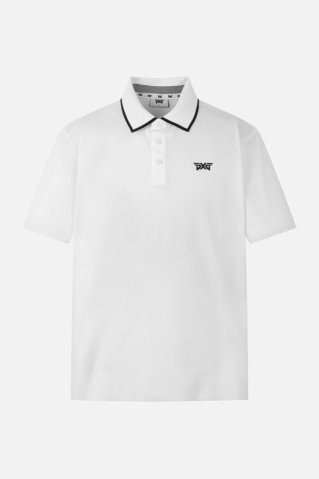 MEN ONE POINT COLLAR SHORT SLEEVE