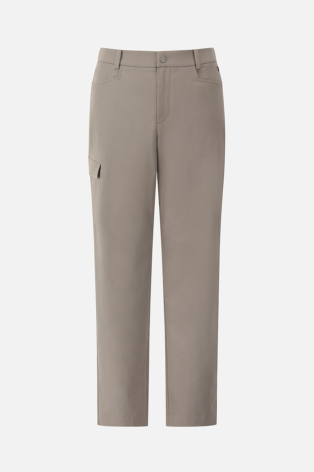 MEN SEMI-TAPERED FIT PANTS PKFPM510305 BEIGE 상품 이미지