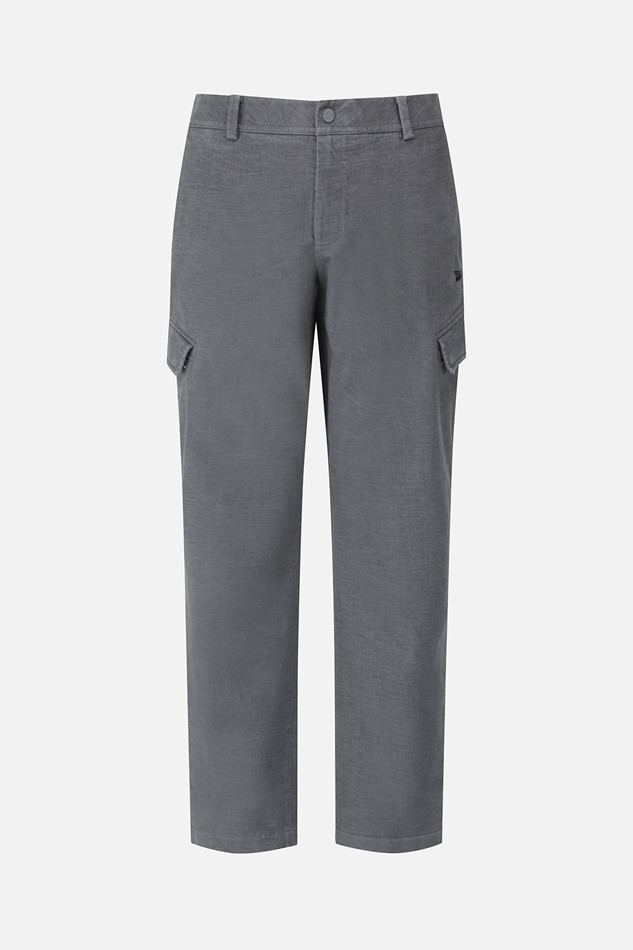 MEN DYEING SEMI-TAPERED FIT PANTS PKFPM510711 L/GREY 상품 이미지 1