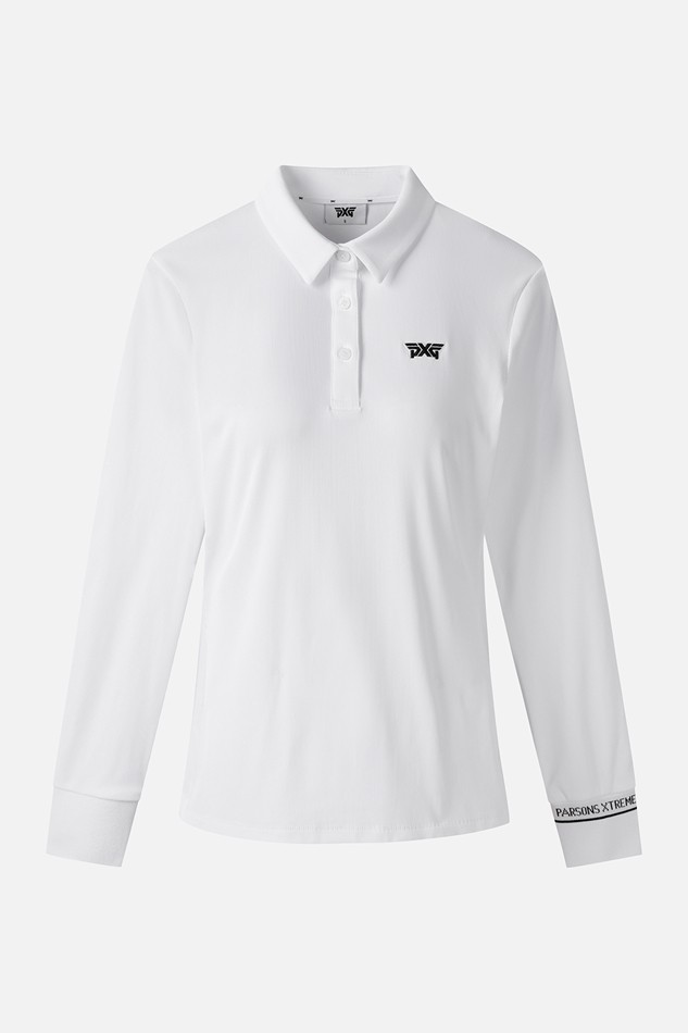 WOMEN BASIC COLLAR LONG SLEEVE