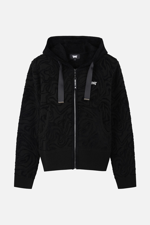WOMEN DAMASCUS ZIP-UP CARDIGAN