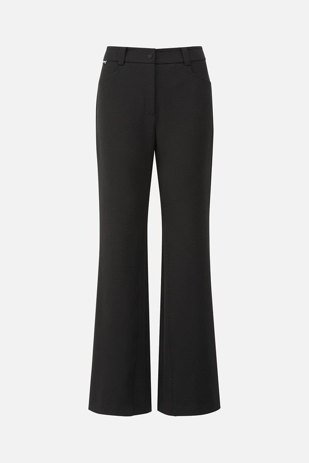 WOMEN BOOTCUT PANTS PKFPW510421 BLACK 상품 이미지