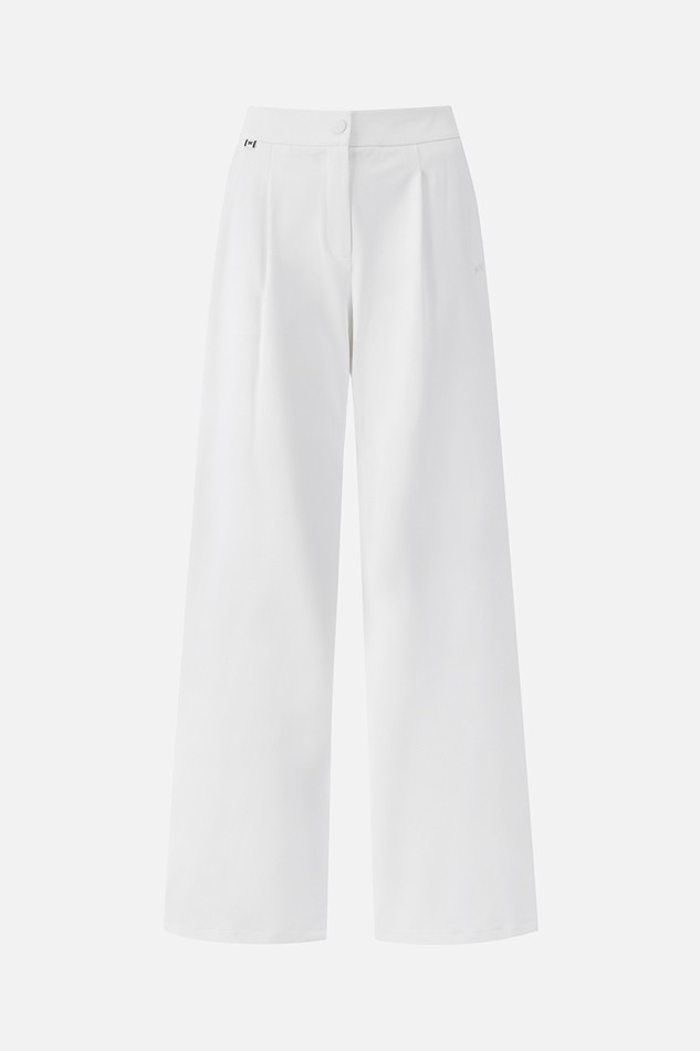 WOMEN FA WIDE FIT PANTS PKFPW511601 WHITE 상품 이미지 1