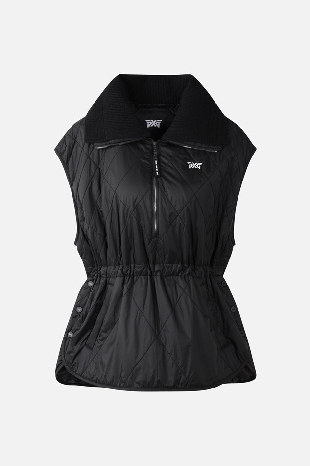 WOMEN RE-WOOL PADDED CAPE PKFPW630921 BLACK 상품 이미지 1