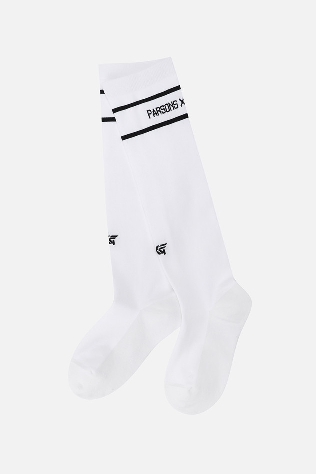 WOMEN STRIPE POINT KNEE SOCKS