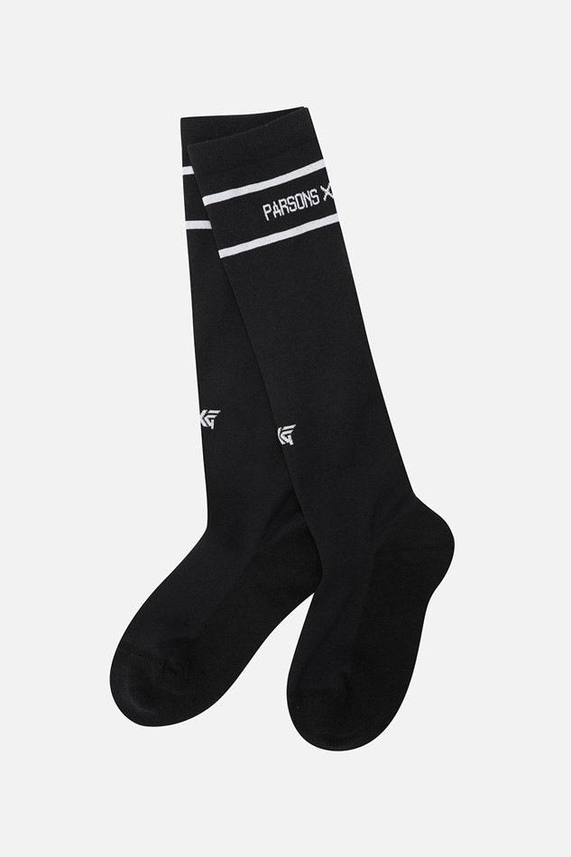 WOMEN STRIPE POINT KNEE SOCKS