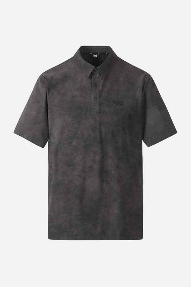 MEN PATTERN COLLAR SHORT SLEEVE