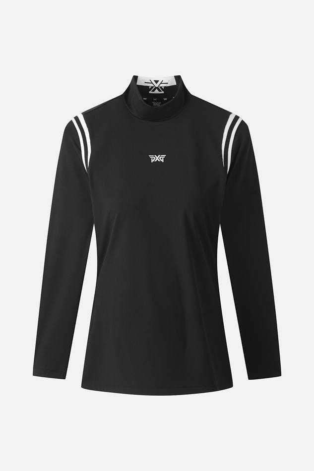 WOMEN COOL SLEEVE MOCK NECK LONG SLEEVE