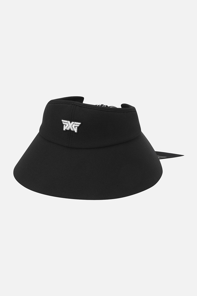 WOMEN RIBBON POINT WIDE VISOR