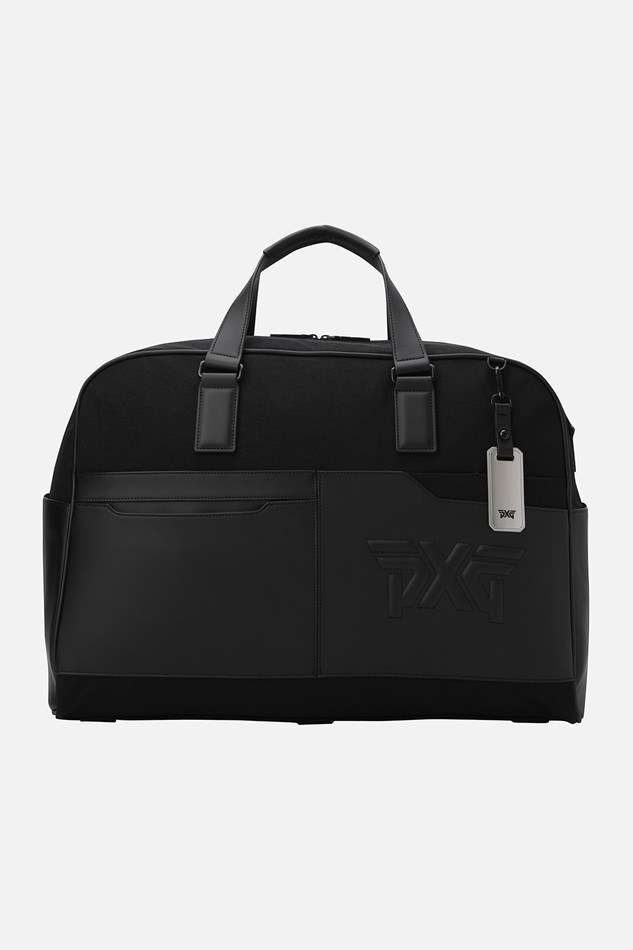 PERFORATED HYBRID BOSTON BAG