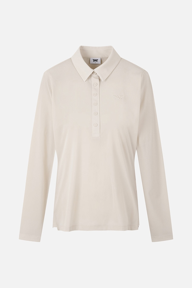 WOMEN MESH LONG-SLEEVE