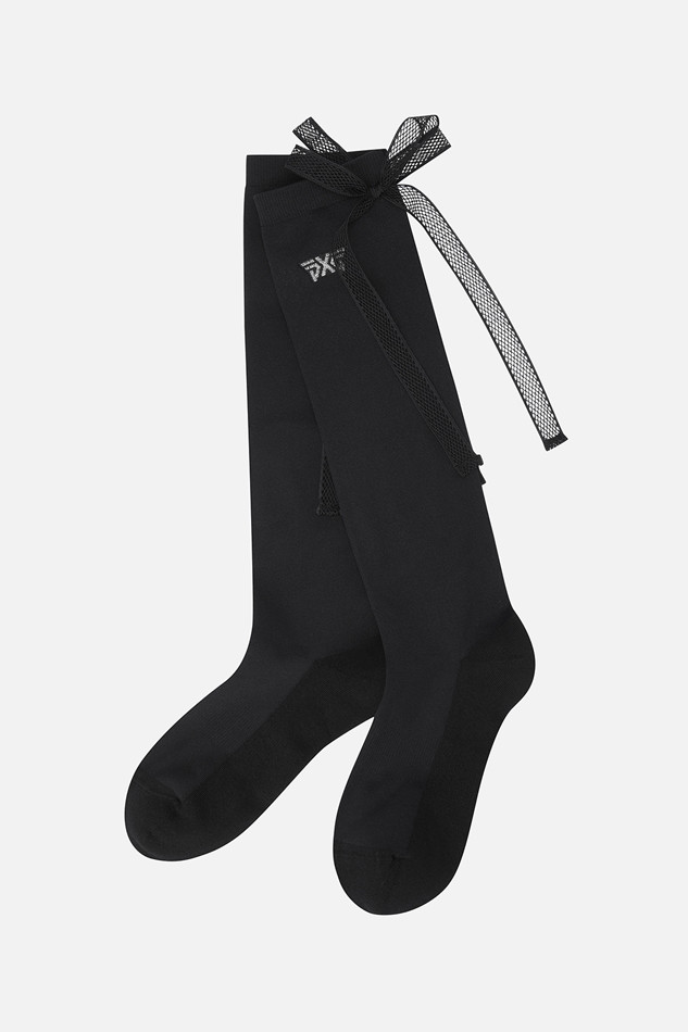 WOMEN RIBBON KNEE SOCKS