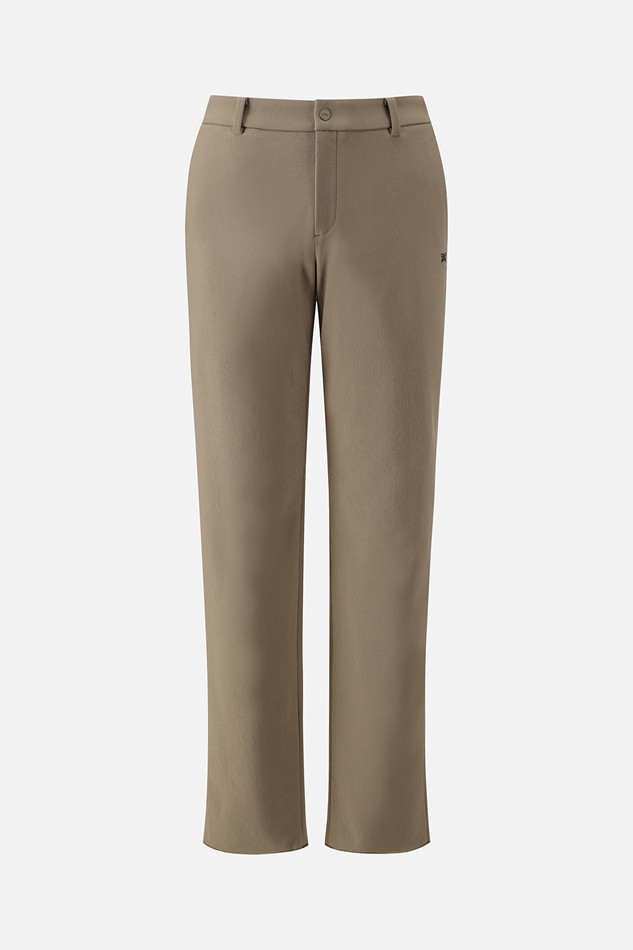 MEN BRUSHED TWO-TONE STANDARD FIT PANTS PKWPM511405 BEIGE 상품 이미지 1