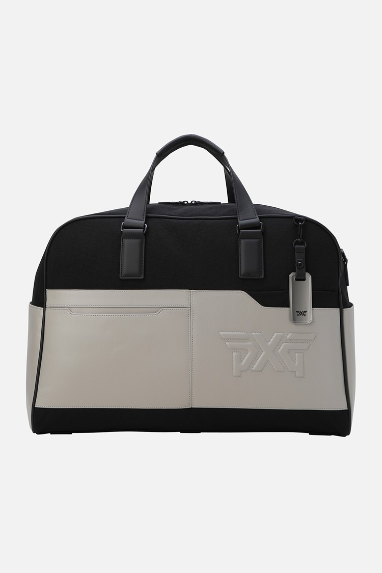 PERFORATED HYBRID BOSTON BAG