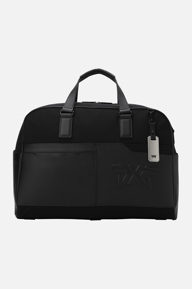 PERFORATED HYBRID BOSTON BAG