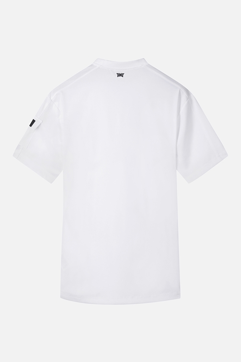 SUMMER BIG LOGO ROUND NECK SHORT SLEEVE T-SHIRT