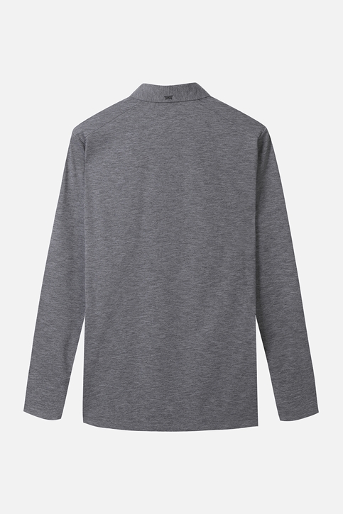 SUMMER ESSENTIAL COLLAR LONG SLEEVE T-SHIRT