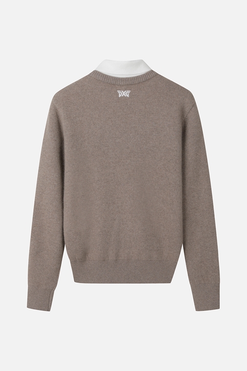 WT WINDPROOF COLLAR NECK SWEATER
