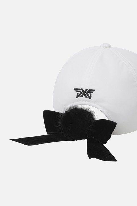 WOMENS WINTER PADDED RIBBON CAP