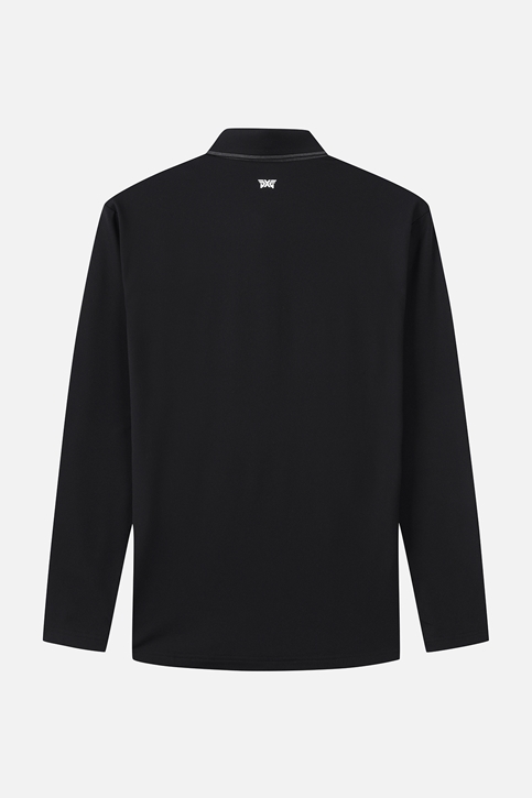 NECK ONE POINT COLLAR LONG SLEEVE T-SHIRTS