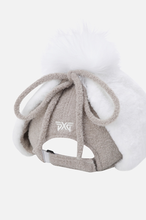 WOMEN FOX FUR BASIC CAP