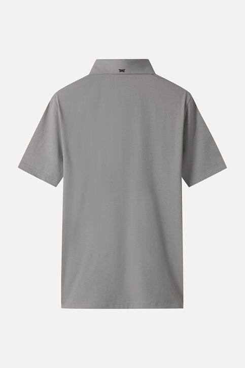 LINE POINT COLLAR SHORT-SLEEVE