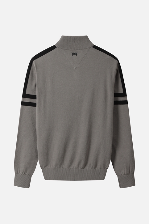HALF ZIP-UP SWEATER