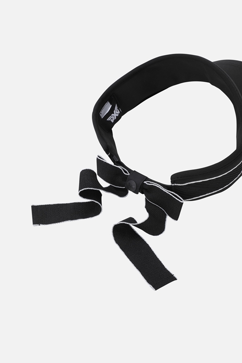WOMENS WIDE RIBBON VISOR
