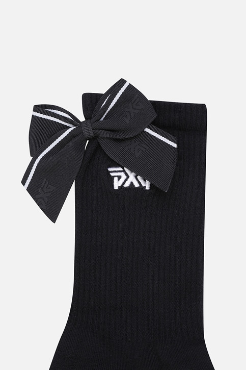 WOMENS RIBBON POINT HIGH SOCKS