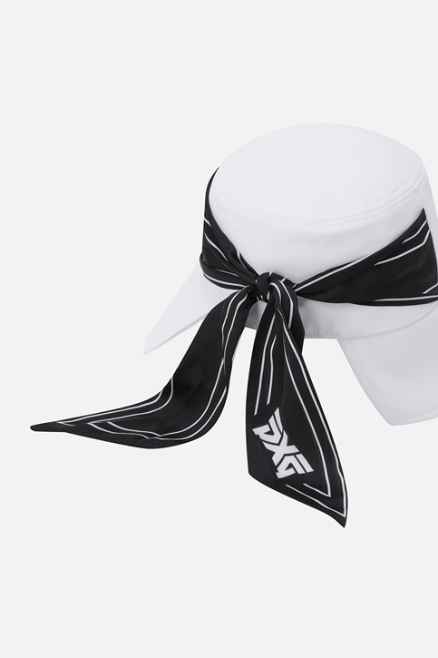 WOMENS RIBBON BUCKET HAT