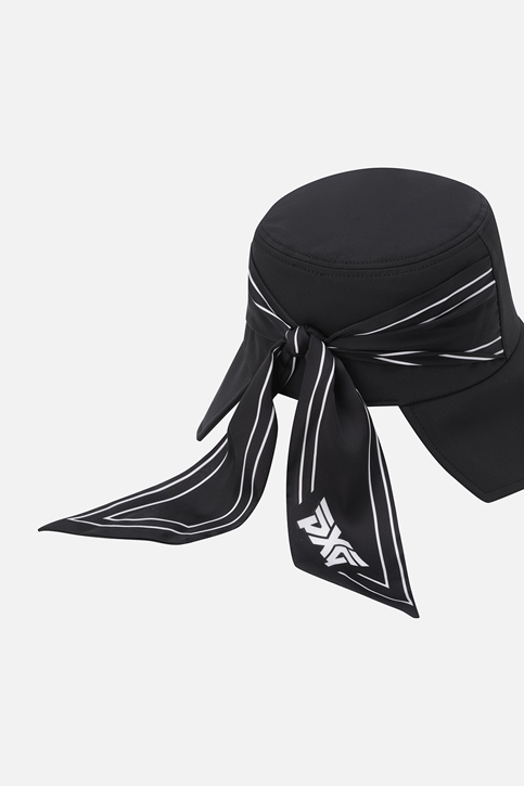 WOMENS RIBBON BUCKET HAT