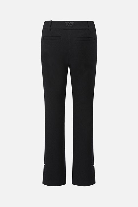 WOMEN WINTER BRUSHED BOOTS CUT PANTS