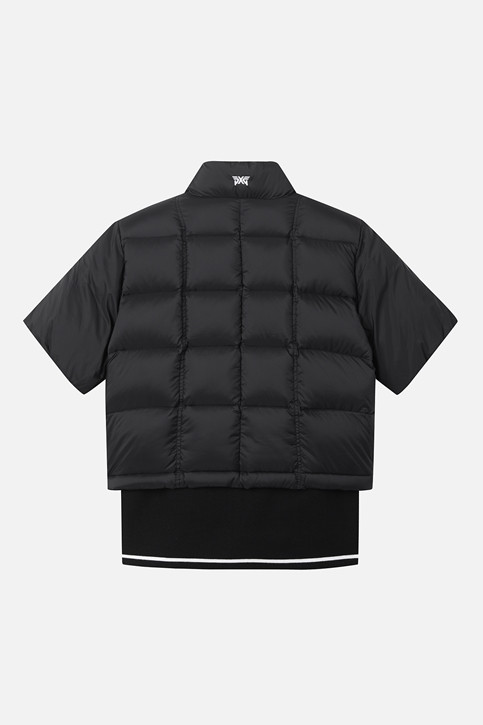 WOMEN WINTER CROPPED DOWN VEST