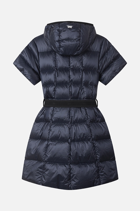 WOMEN WINTER SHORT SLEEVED LONG DOWN