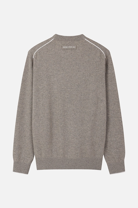 MEN CASHMERE ROUND NECK SWEATER