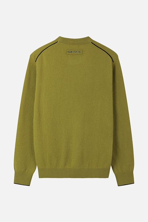 MEN CASHMERE ROUND NECK SWEATER