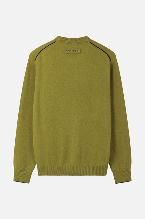 MEN CASHMERE ROUND NECK SWEATER