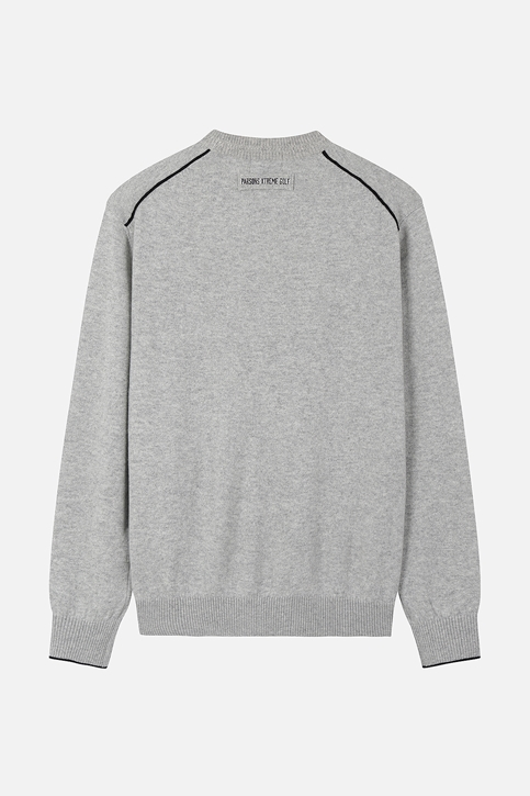 MEN CASHMERE ROUND NECK SWEATER