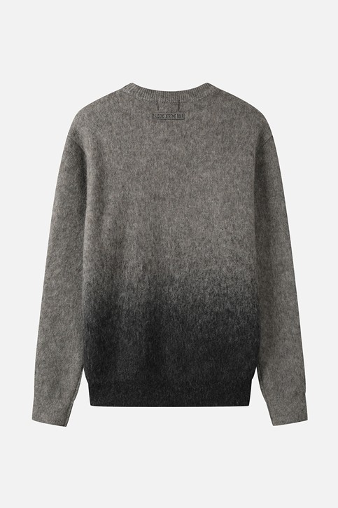 MEN GRADATION ROUND NECK SWEATER PKFCM411112 08,12 상품 이미지 2