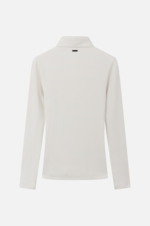 WOMEN TEXTURED LONG SLEEVE
