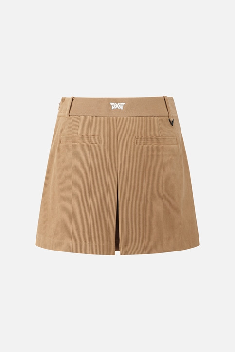 WOMEN CORDUROY SKIRT PKFCW560505 BEIGE 상품 이미지 2