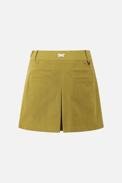 WOMEN CORDUROY SKIRT PKFCW560508 MOSS GREEN 상품 이미지 2