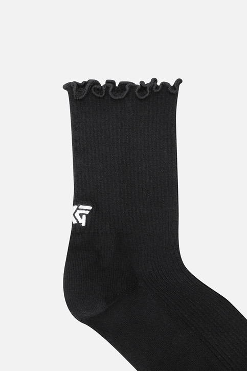 WOMEN FRILL BAND MID SOCKS