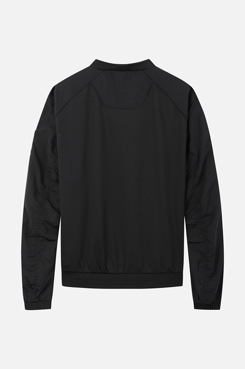 MEN GENO WOVEN HYBRID ROUND LONG SLEEVE