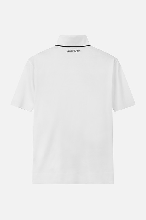 MEN ONE POINT COLLAR SHORT SLEEVE