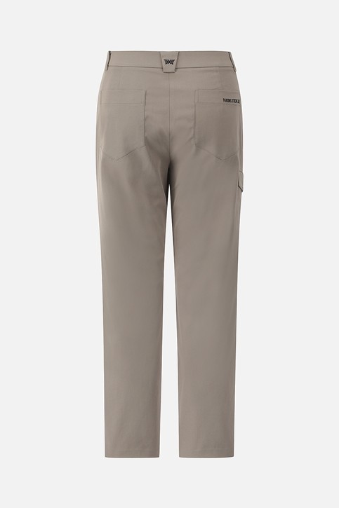 MEN SEMI-TAPERED FIT PANTS