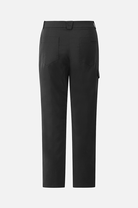 MEN SEMI-TAPERED FIT PANTS