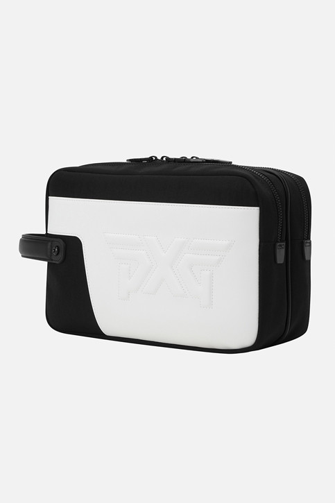 2 RAIL ZIP BIG POUCH PKFPU841094 BK/WH COMBINATION 상품 이미지 2